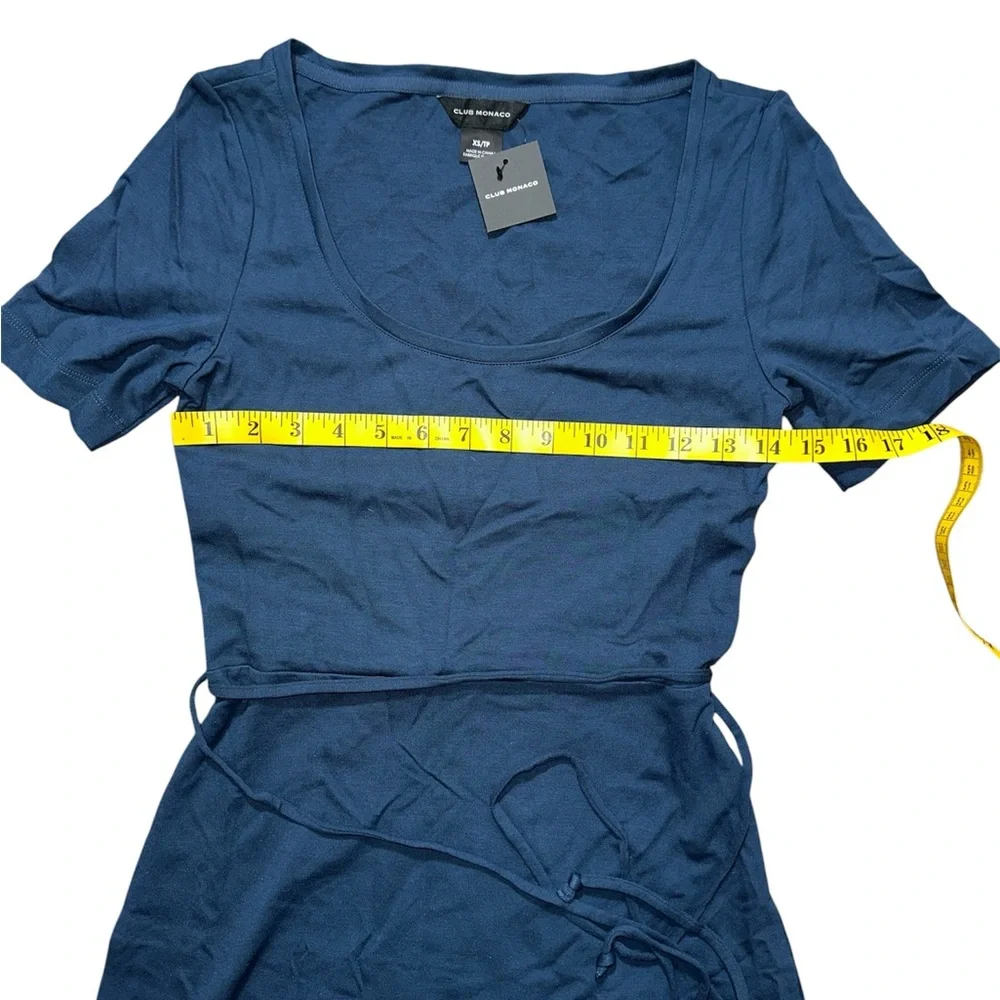 Club Monaco Navy Midi Dress - Picture 4 of 6